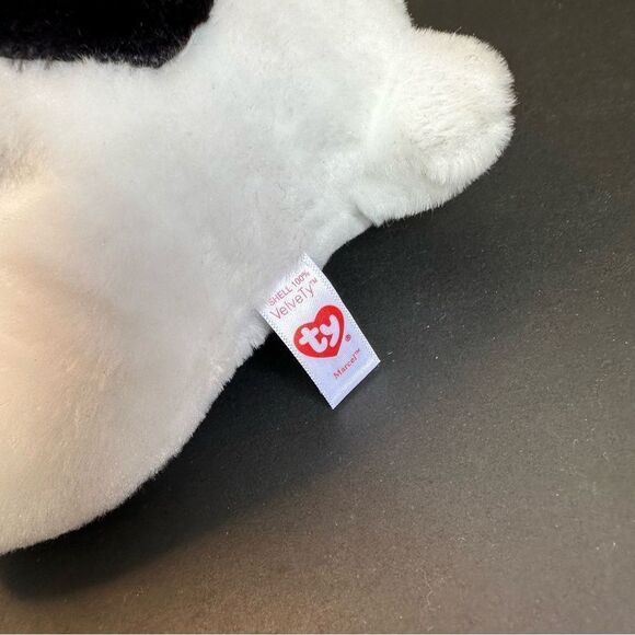 TY Marcel French Bulldog Beanie Baby Plush Dog - Picture 4 of 5